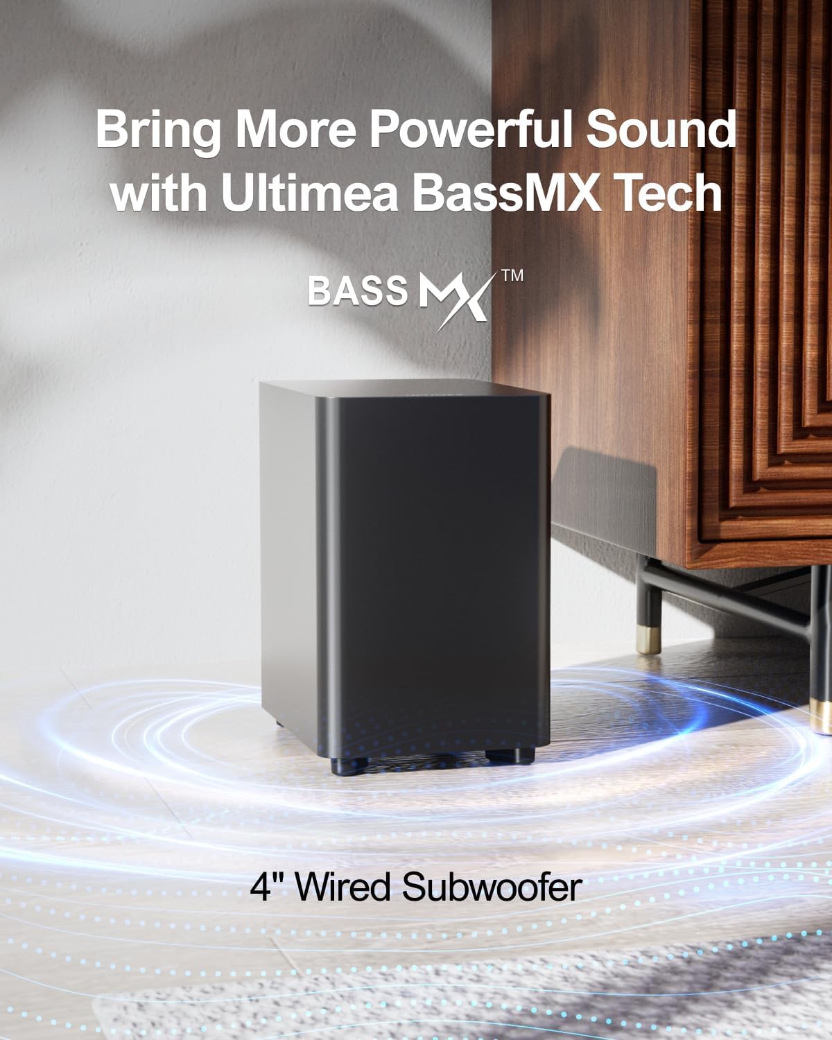Amazon.co.jp: ULTIMEA サウンドバー 7.1ch Dolby Atmos 330W サブ